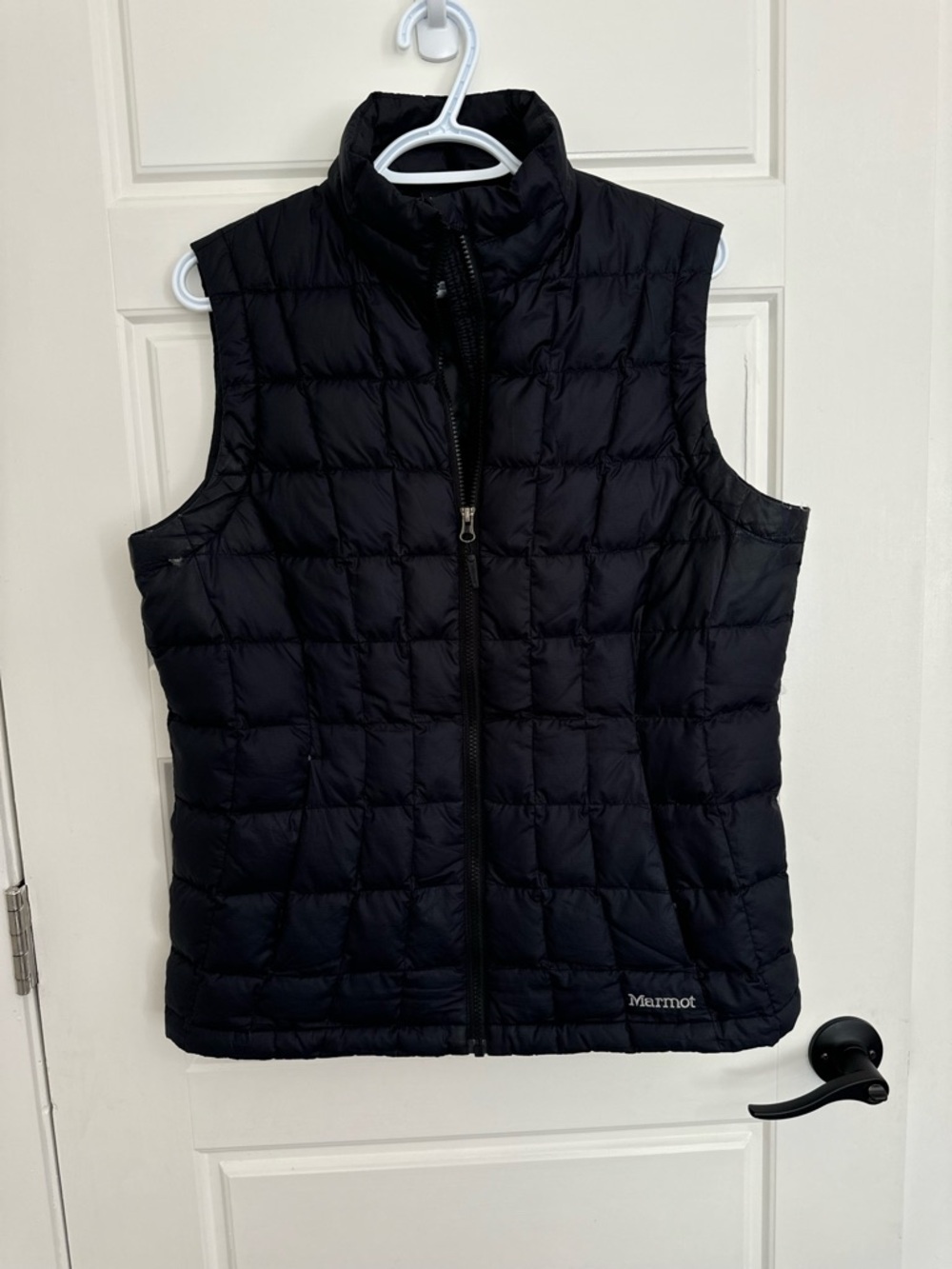 Marmot Black down fill puffer Vest - Picture 15 of 15